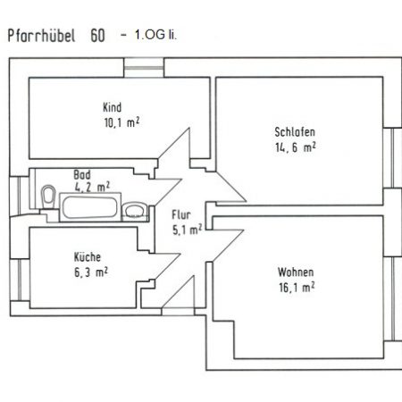 Grundriss Pf. 60