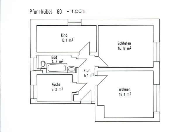 Grundriss Pf. 60